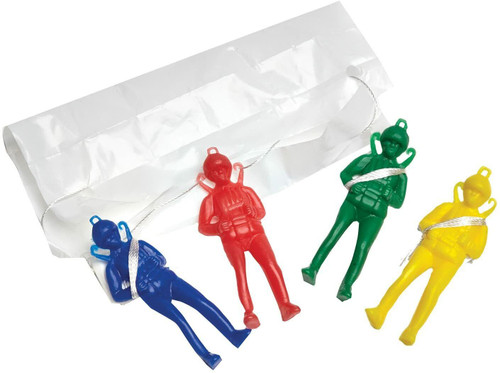 Set of 120 Mini Parachute Men