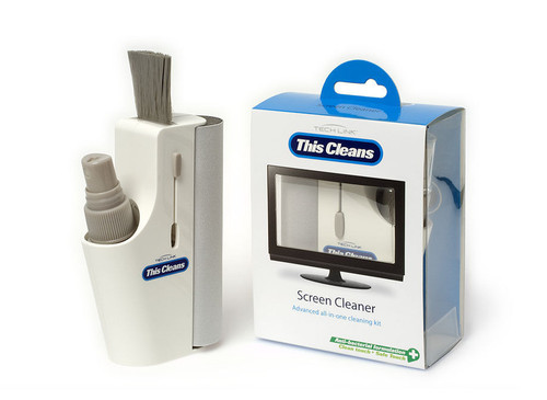 Techlink 511001 Screen Cleaning Kit for LCD/LED and Plasma TVs