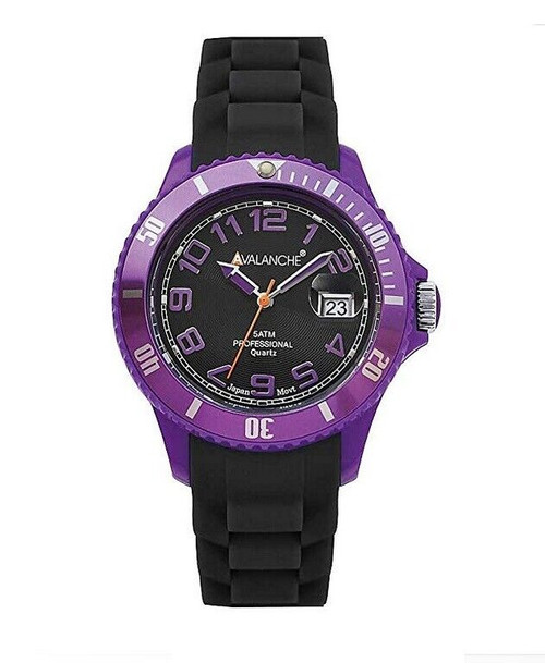 Avalanche Midnight Purple Watch with Silicon Strap 40mm Case