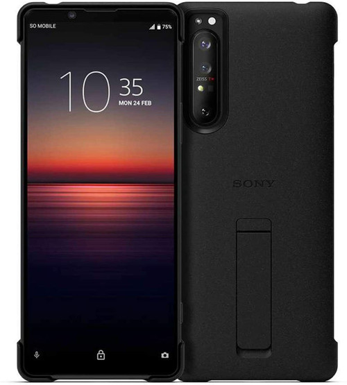 Sony Style Cover Stand for Xperia 5 II Black Case XQZ-CBAD - Big