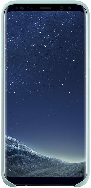 Original Samsung Galaxy S8 Case Silicone Back Cover Blue