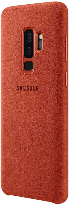 Original Samsung Alcantara Cover for Galaxy S9+ Red