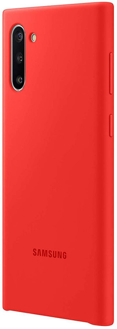 Original Samsung Silicone Cover for Samsung Galaxy Note 10 Red