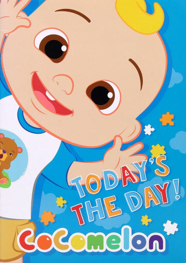 Cocomelon 'Today's the Day' 16 Page Colouring Book - Big White Rabbit.ie