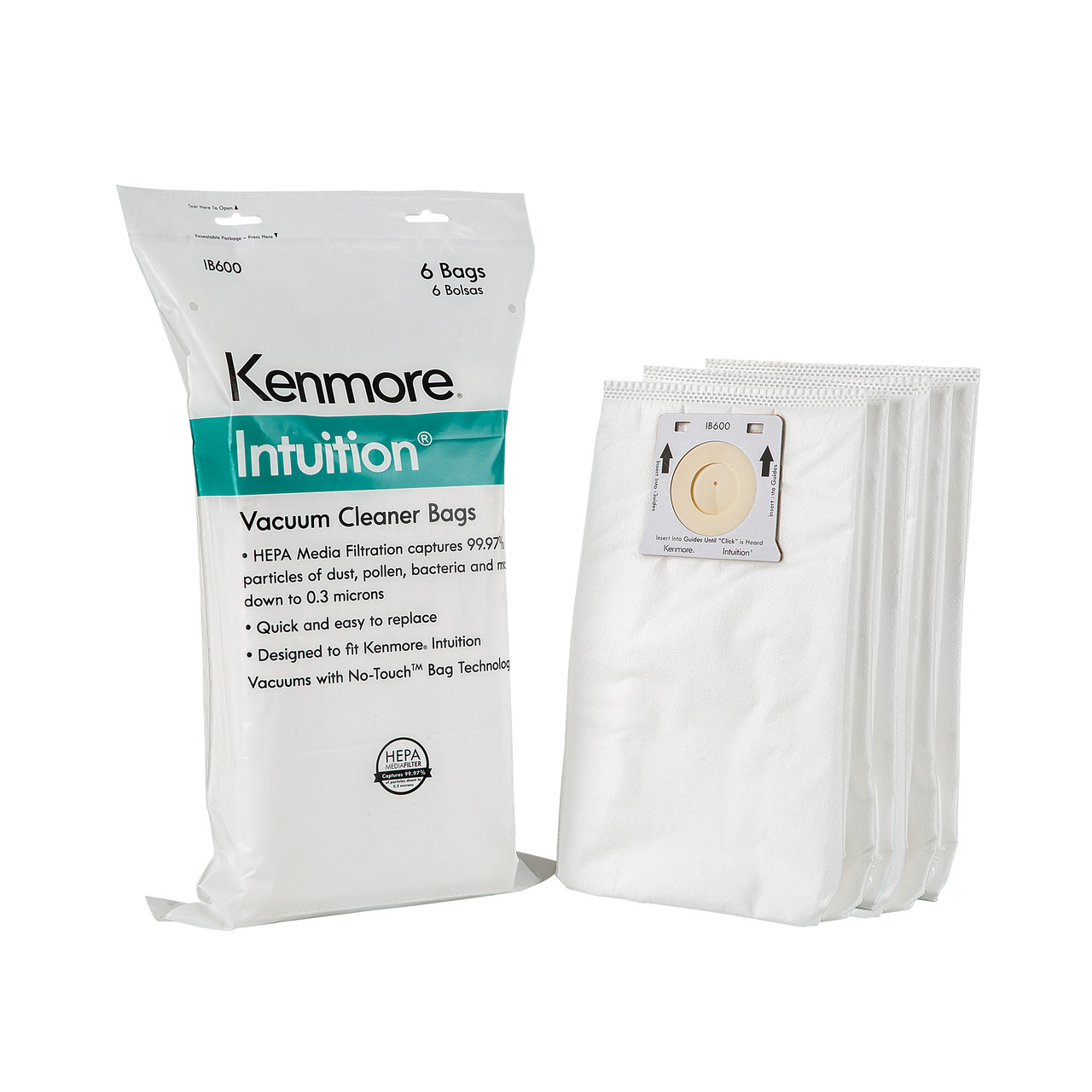 Kenmore IB600 Vacuum Bags - Thumbnail 2
