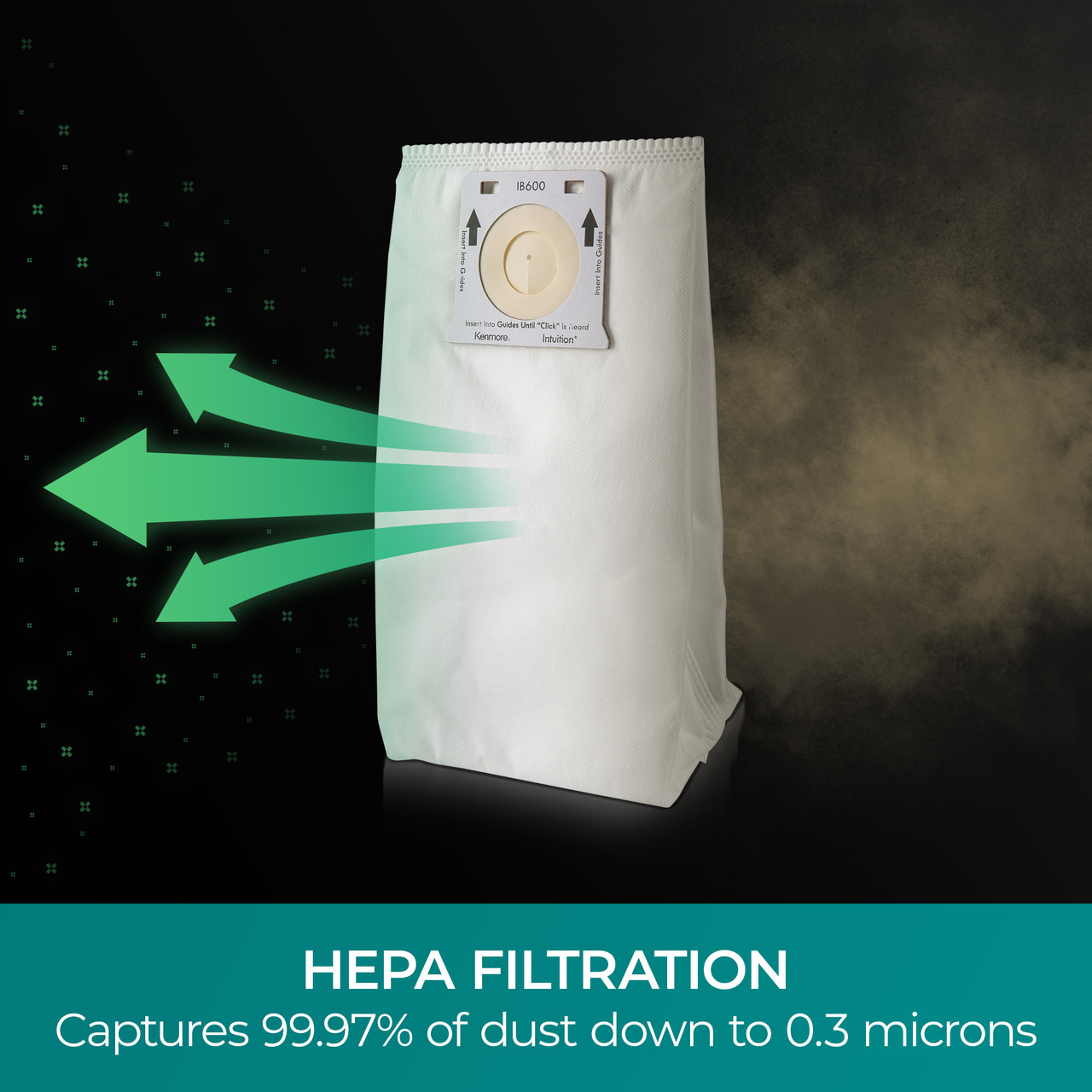 Kenmore IB600 Vacuum Bags - Thumbnail 5