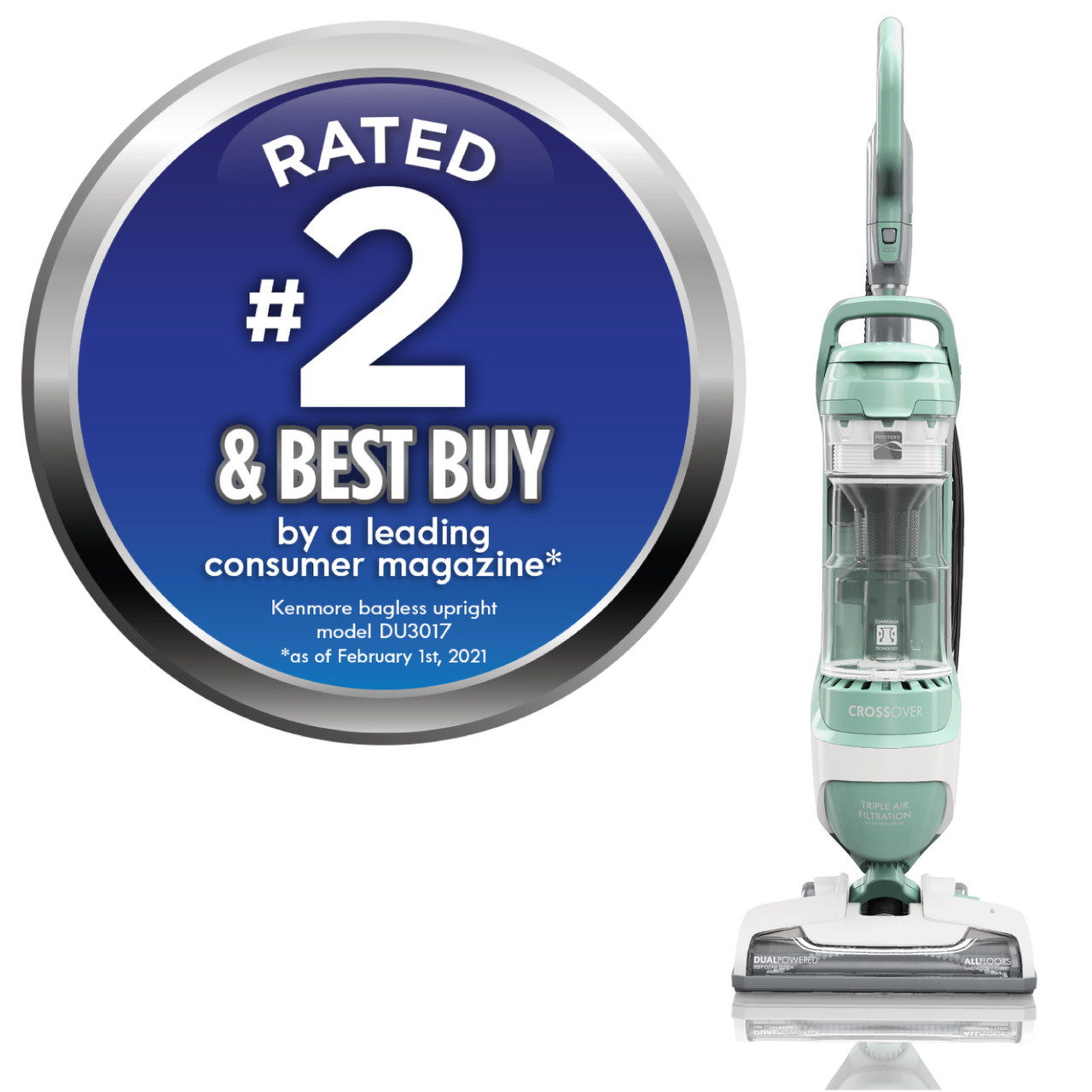 Kenmore CrossOver™ Bagless Upright 