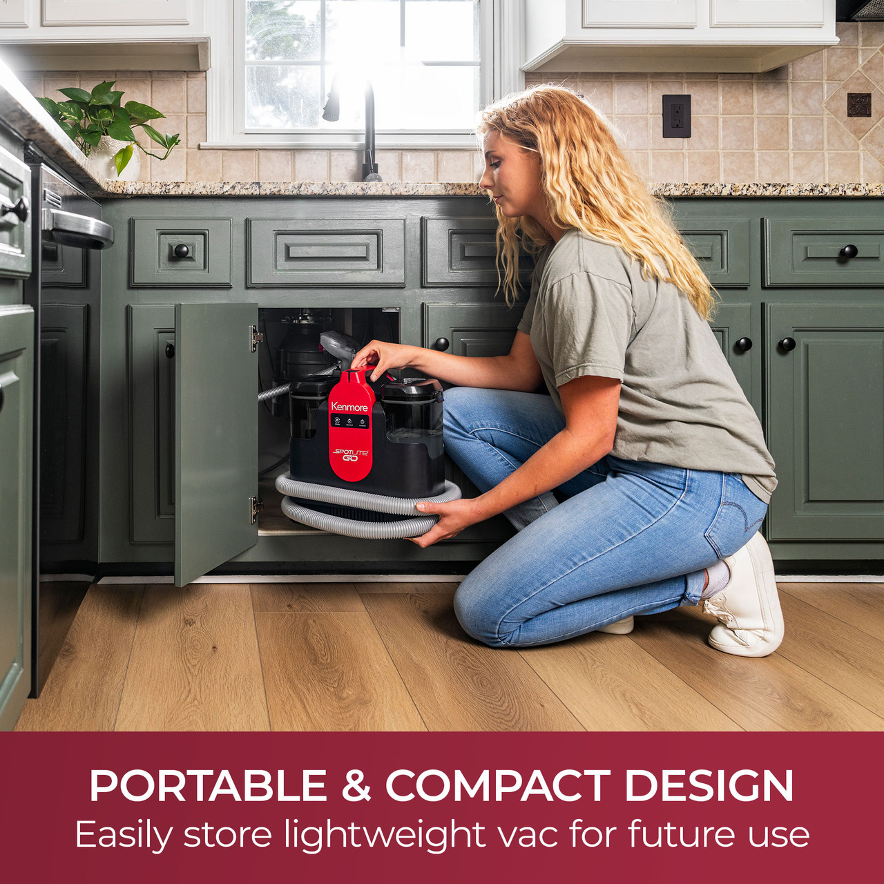 Kenmore SpotLite Go Portable Heated Carpet Cleaner