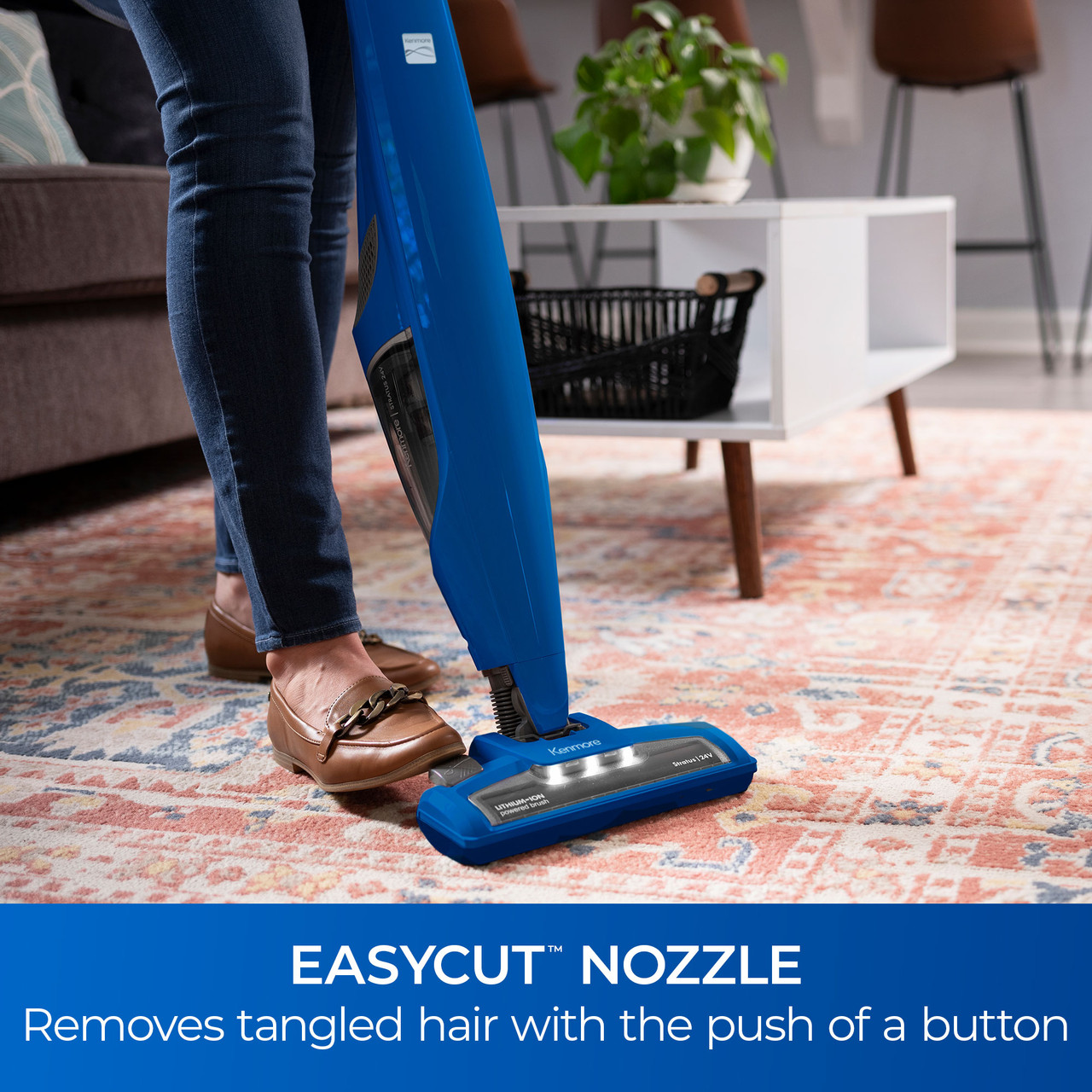 Kenmore Stratus | 24V 2-in-1 Cordless Stick Vacuum Cleaner