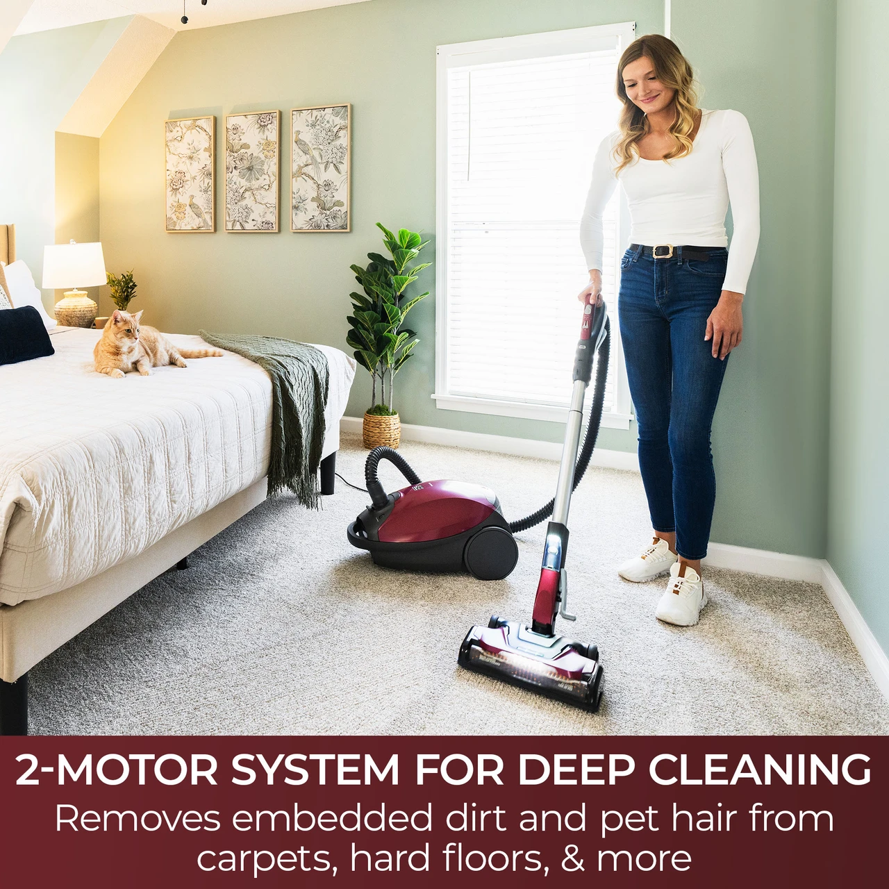 Does vacuum cleaner remove hair effectively?