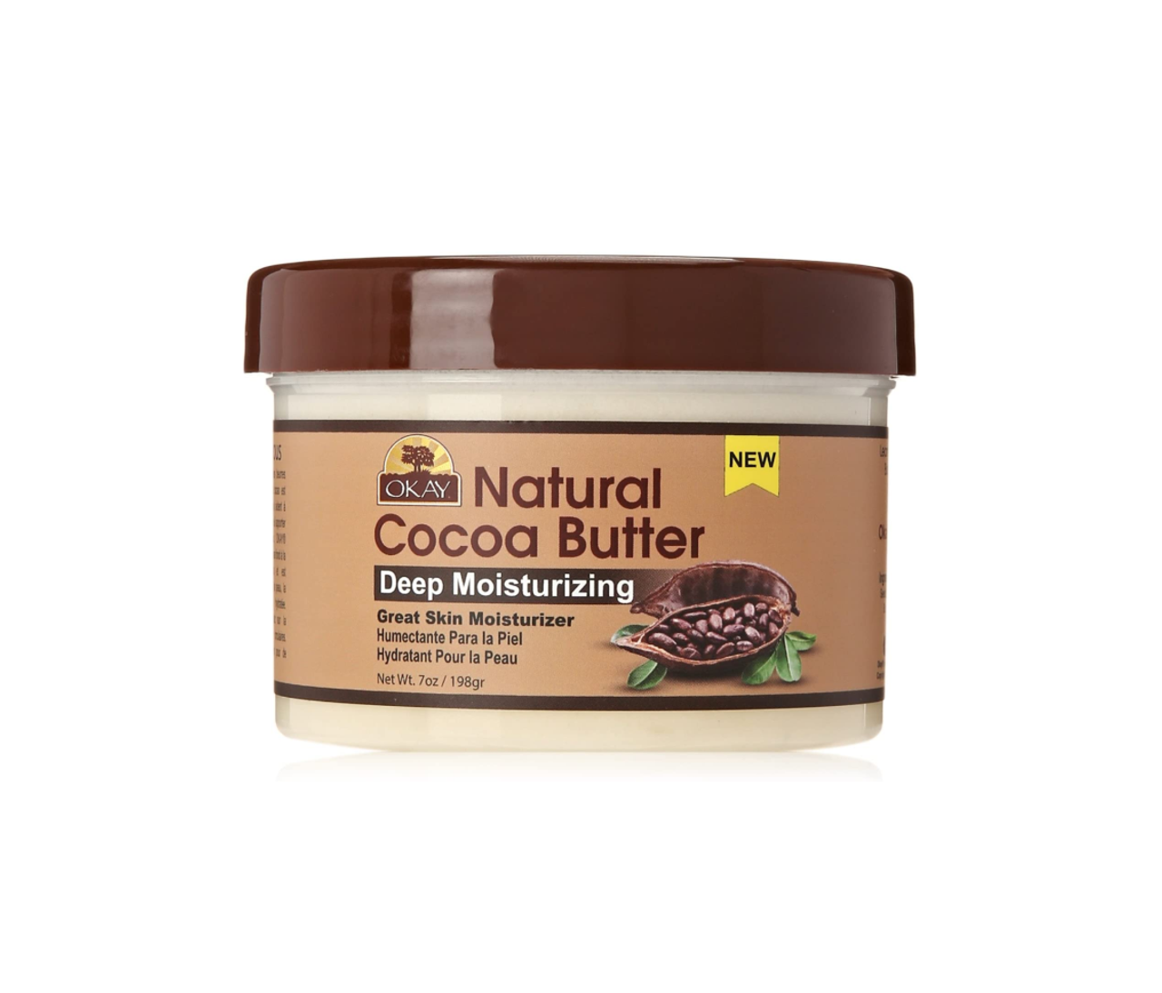 Okay Natural's 100% Natural Cocoa Butter Smooth 198g