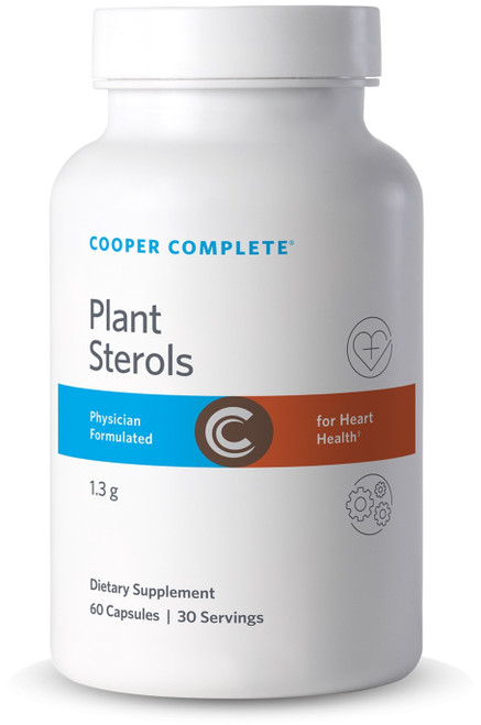 Photo of Cooper Complete Plant Sterols Supplement bottle.