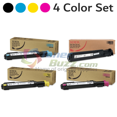 WorkCentre 7132 | 006R01267 006R01268 006R01269 006R01318 | Original Xerox Toner Cartridge Set – Black, Color
