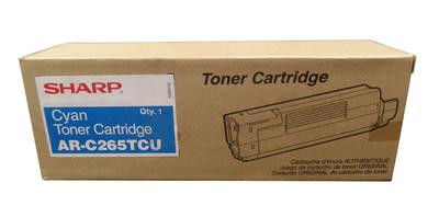 Original Sharp Cyan High-Yield Toner Cartridge AR-C265TCU