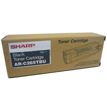 Original Sharp Black High-Yield Toner Cartridge AR-C265TBU