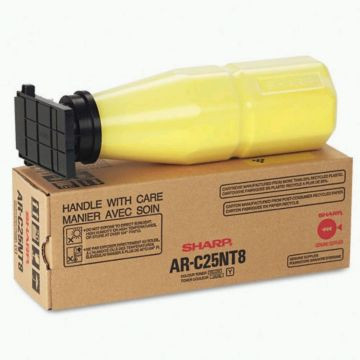 Original Sharp Yellow Toner Cartridge ARC25NT8, High Yield