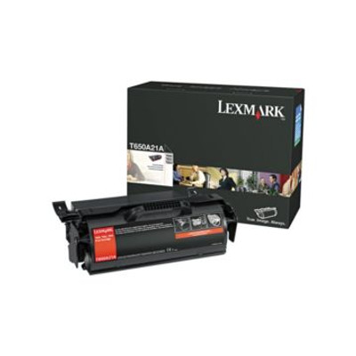 Original Lexmark Black Toner Cartridge  T650A21A