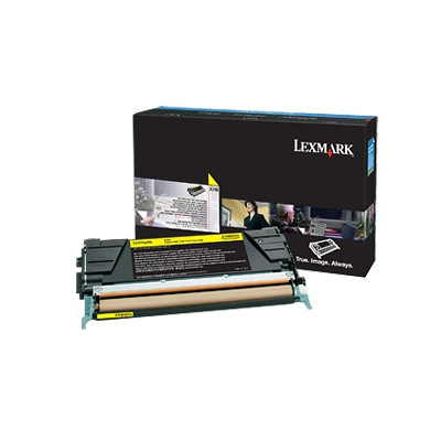 Original Lexmark C925H4YG C925 Yellow High-Yield Toner Cartridge