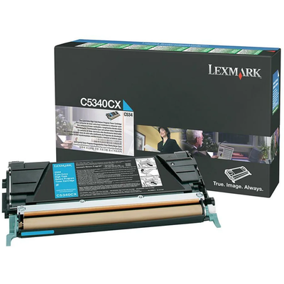 Original Lexmark C5340CX C534 Return Program Cyan Extra High-Yield Toner Cartridge