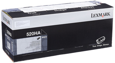 Original Lexmark 52D0HA0 520ha Black High Yield Toner Cartridge