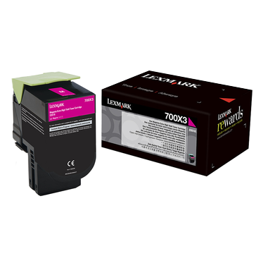 Original Lexmark 70C0X30 700x3 Mgt Extra High-Yield Toner Cartridge Unison