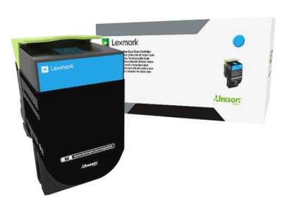 Original Lexmark 80C0S20 800S2 Cyan Unison Toner Cartridge