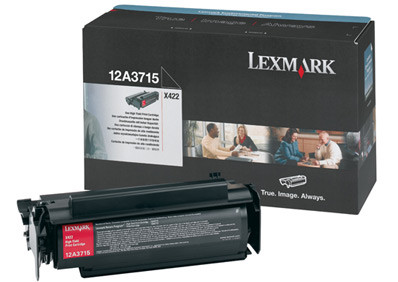 Original Lexmark 12A3715 X422 Black High-Yield Toner Cartridge