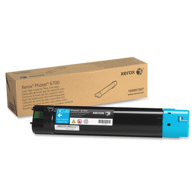 106R01507 | Original Xerox Phaser 6700dn High-Capacity Toner Cartridge - Cyan