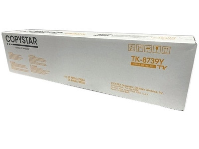 TK-8739Y | 1T02XNACS0 | Original Kyocera Toner Cartridge - Yellow
