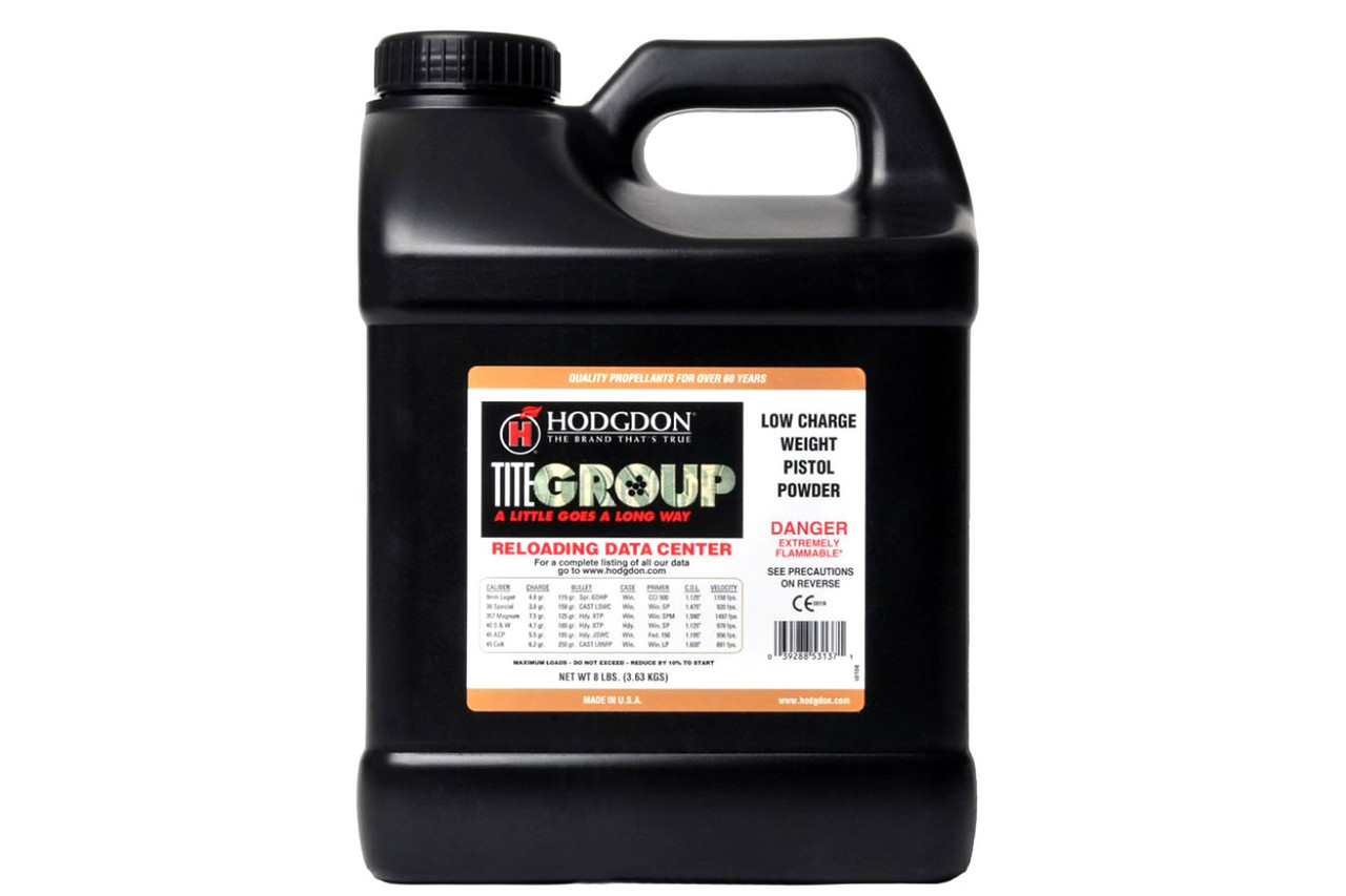 HODGDON POWDER - TITEGROUP -8LB TITEGROUP8LB - Shydas Outdoor Center