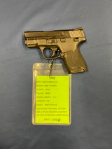 USED SMITH & WESSON M&P SHIELD 9MM, 3.12" BBL, MATTE/BLACK 15197