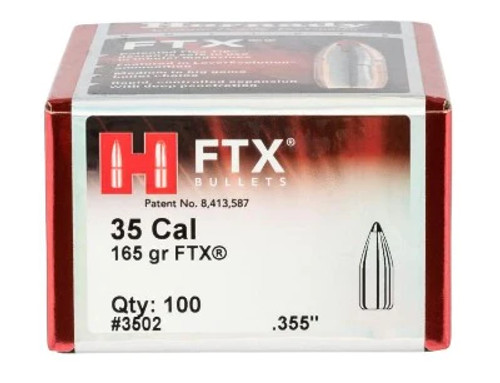 HORNADY 35 CAL (350 LEGEND) .355 165 GR FTX 100 CT HORN3502