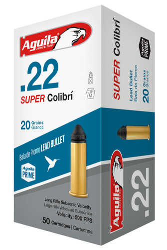 AGUILA 1B220339      22 SPCOLBRI 20GR        50/20