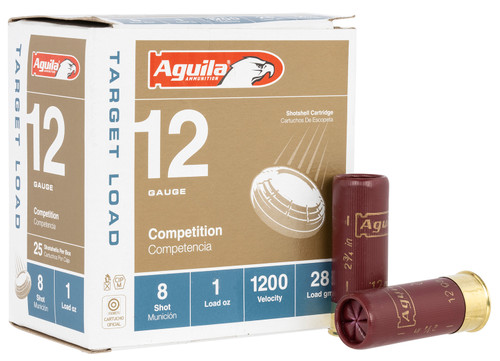 AGUILA 1CHB1305      12GA 2-3/4   8SHT   1OZ 25/10