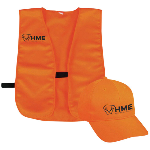 HME SF-VH-OR       SAFETY VEST/HAT ORANGE