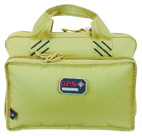 GPS 1310PCT     QUAD PISTOL RANGE BAG          TAN