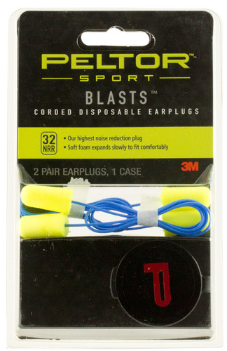 PEL 97081          BLASTS CORDED PLUGS  2PR