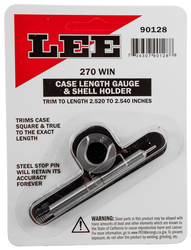 LEE 90128 GAUGE/HOLDER 270 WIN