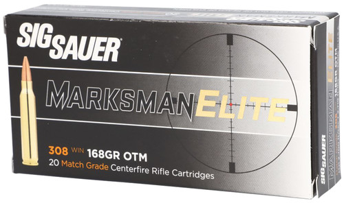 SIG E308M1-20      MARKSMAN E  308  168 OTM  20/10