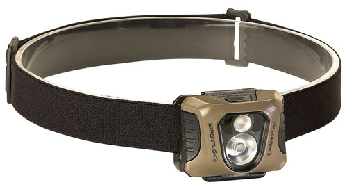 STL 61425  ENDURO PRO HEADLAMP 3AAA COYOTE/GRNLED