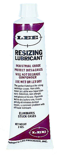 LEE 90006 RESIZING LUBE 2 OZ TUBE   EA