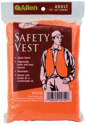 ALLEN 15752  ORANGE VEST ADULT