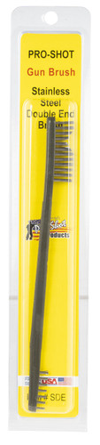 PROSHOT SDE      GUN BRUSH DUAL STAINLESS