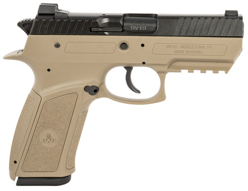 IWI J941PSL9FDII JERICHO 941 ENH 9MM 3.8 17R   FDE