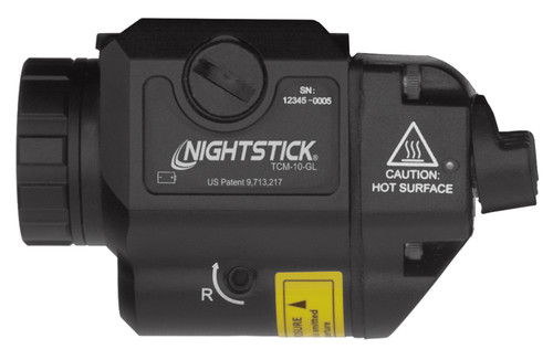 NSTICK TCM-10-GL    CMPCT HNDGN WPN LGHT W/GRN LSR