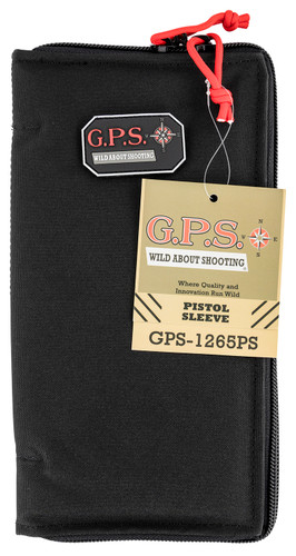 GPS 1265PS      PSTL SLEEVE LG LCKNG ZIPPER   BLK
