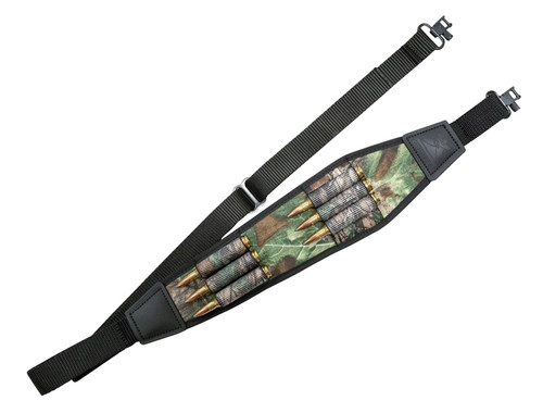 GROV GTSL115 RIFLE CARTRIDGE SLING CAMO W/SWIVELS