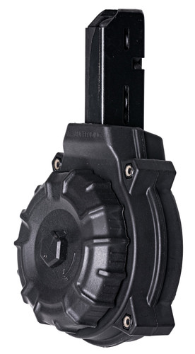 PRO DRMA10   DRUM MAG AR15 9MM 50RD BLK SMG TYPE