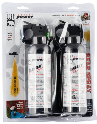 UDAP BS2     BEAR SPRAY 225G        2PK