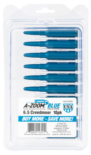 AZOOM 12321      SNAP CAP BLUE 6.5            10PK